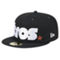 New Era Men's Black Houston Astros Checkered Undervisor 59FIFTY Fitted Hat - Image 1 of 4