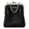 Saint Laurent Lambskin Monogram Small Sac Charniere Fanny Black (Pre-Owned) - Image 1 of 5