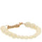 Dior Graduated Pearl Crystal CD Bracelet Gold White (Pre-Owned) - Image 4 of 5