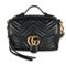 Gucci Small GG Marmont Top Handle Bag Pre-Owned - Image 1 of 4