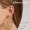 Sphera Milano Sterling Silver 2mm Hoop Earrings - Image 2 of 3