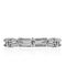 Kiera Rohdium Plated Sterling Silver Straight Baguette Cut Eternity Ring - Image 2 of 3