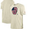 New Era Men's Cream Milwaukee Brewers Americana Flag Fill T-Shirt - Image 1 of 4