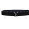 Louis Vuitton LV Intiales Silver Buckle Belt Canvas (Pre-owned) - Image 4 of 5